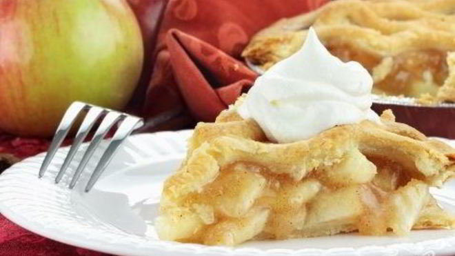 Рецепт шарлотки с яблоками на сметане