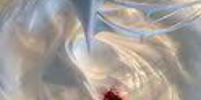 Рецепт шарлотки с запеченным ревенем, баварским фисташковым кремом и клубникой