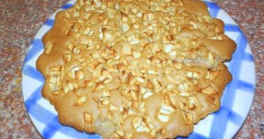 Рецепт Шарлотки в микроволновке с яблоками