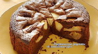 Рецепт Шоколадной шарлотки