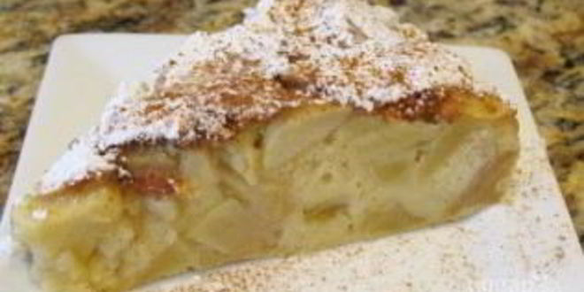 Рецепт теста на шарлотку с яблоками