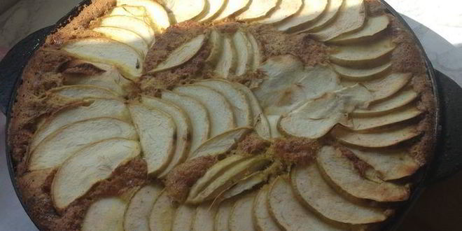 Рецепт весенней шарлотки