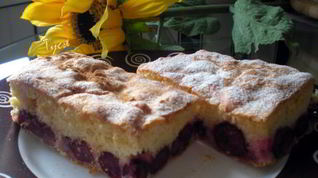 Рецепт Вишневой шарлотки