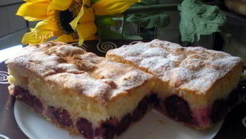 Рецепт Вишневой шарлотки