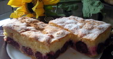 Рецепт Вишневой шарлотки