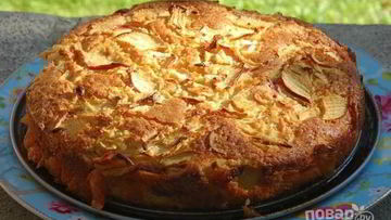 Рецепт Яблочной шарлотки на сидре