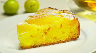 Рецепт Яблочной шарлотки с цедрой