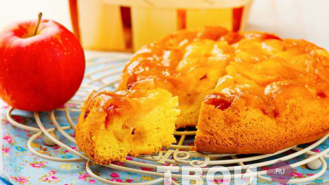 Рецепт яблочной шарлотки