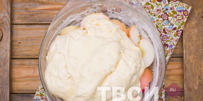 Рецепт яблочной шарлотки