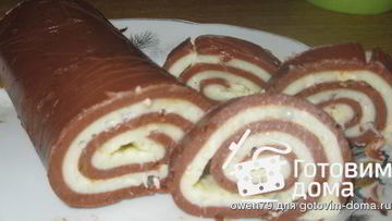 Рецепт Шоколадного рулета