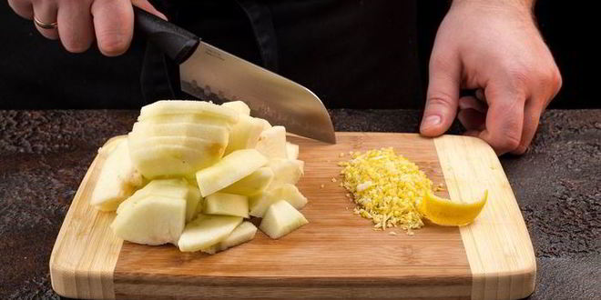 Рецепт ароматного яблочного штруделя