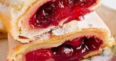 Рецепт Австрийского штруделя с вишнями