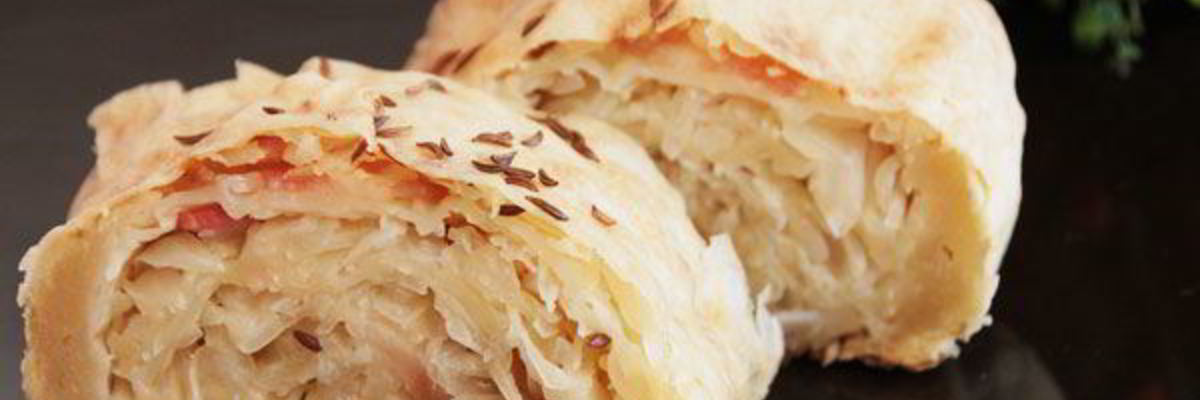 Рецепт Богемского штруделя с капустой