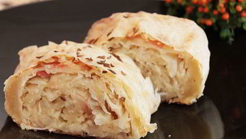 Рецепт Богемского штруделя с капустой