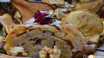 Рецепт Фруктового штруделя