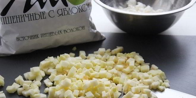 Рецепт ленивого полезного штруделя