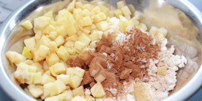 Рецепт ленивого полезного штруделя