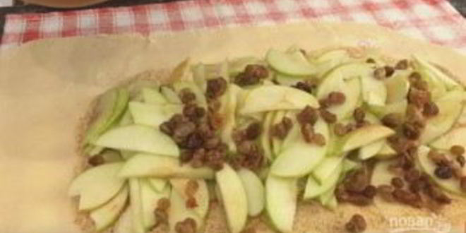 Рецепт настоящего яблочного штруделя