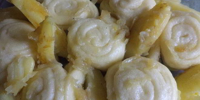 Рецепт Немецкого штруделя с картошечкой и луком