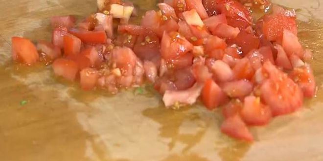 Рецепт овощного штруделя с фасолью и паприкой