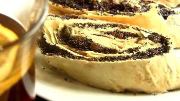 Рецепт Рулета из лаваша с маком — ленивого штруделя