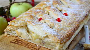 Рецепт Самого простого яблочного штруделя