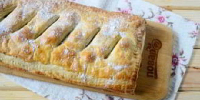 Рецепт самого простого яблочного штруделя