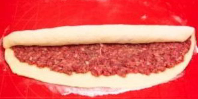 Рецепт штруделя с фаршем