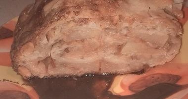 Рецепт Штруделя с франжипани и айвой