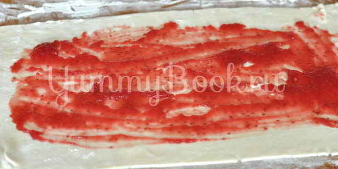 Рецепт штруделя с фруктами и сухофруктами