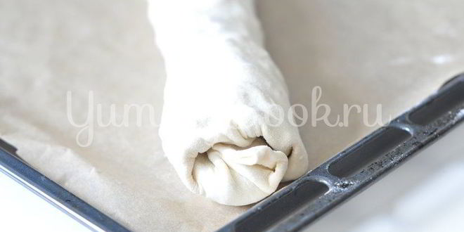 Рецепт штруделя с фруктами и сухофруктами