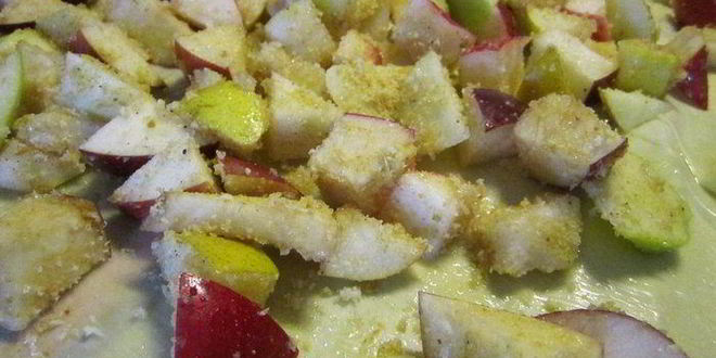 Рецепт штруделя с яблочно-грушевой начинкой