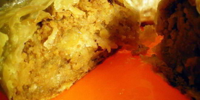 Рецепт Штруделя с яблоками и орехами