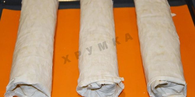 Рецепт штруделя с яблоками из лаваша