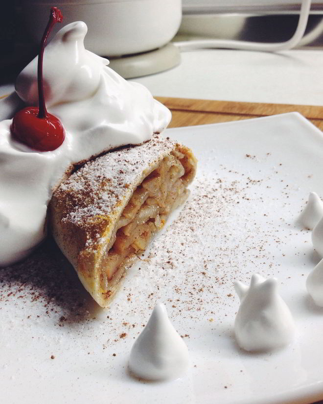 Рецепт штруделя яблочного