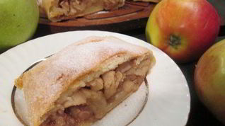 Рецепт Венского штруделя из творожного теста