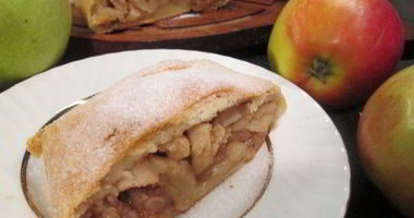 Рецепт Венского штруделя из творожного теста