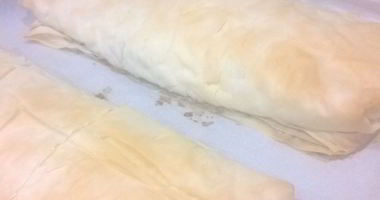 Рецепт Яблочного штруделя из теста фило