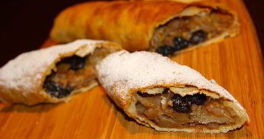 Рецепт Яблочного штруделя