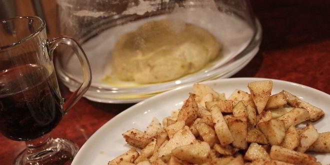 Рецепт яблочного штруделя