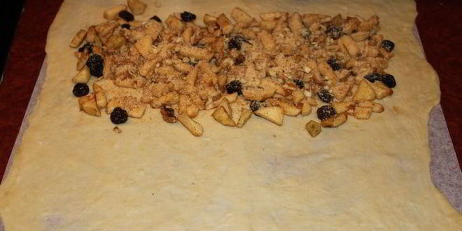 Рецепт яблочного штруделя