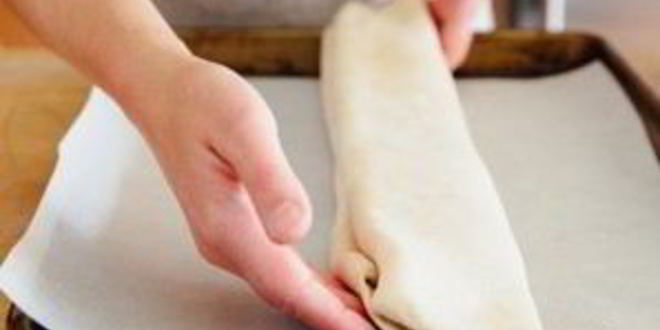 Рецепт слоек из слоеного теста с сахаром