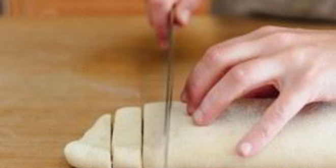 Рецепт слоек из слоеного теста с сахаром