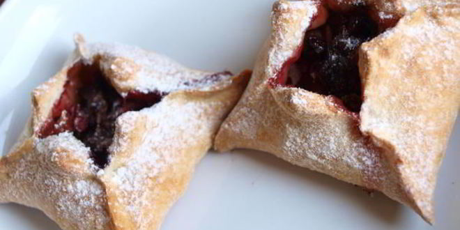 Рецепт слоек с грушей и шоколадом