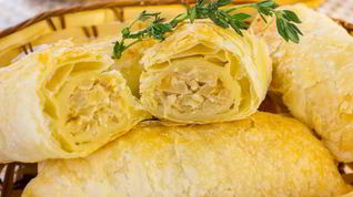 Рецепт Слоек с капустой