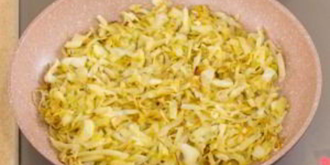 Рецепт слоек с капустой