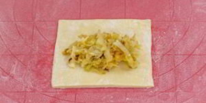 Рецепт слоек с капустой