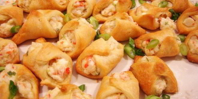 Рецепт Слоек с крабовыми палочками