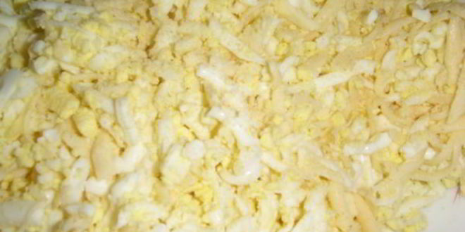 Рецепт слоек с сыром и яйцом