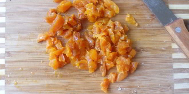 Рецепт слоек с творогом, курагой и орехами